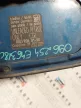 BMW E46 sedan touring kék tankajtó tank fedél ajtó
