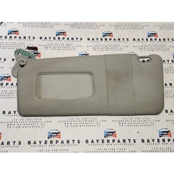 BMW E39 sedan touring szürke bal sminktükrös - világítós - napellenző   BMW E39 sedan touring szürke bal sminktükrös - világítós - napellenző