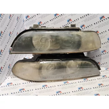   BMW E39 pre facelift első xenon lámpa fényszóró párban - foglalkozós