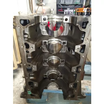   BMW E46 E39 320d 520d 136le M47D20 204D1 üres motor motorblokk