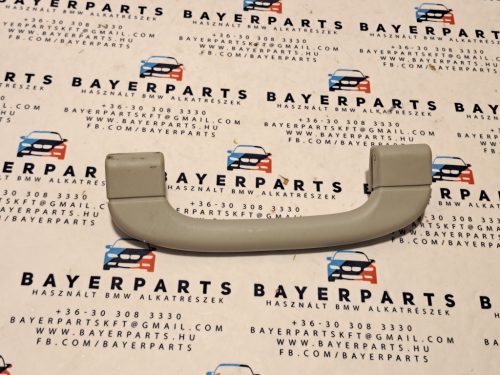 BMW E39 sedan touring bal jobb első tetőkárpit szürke kapaszkodó