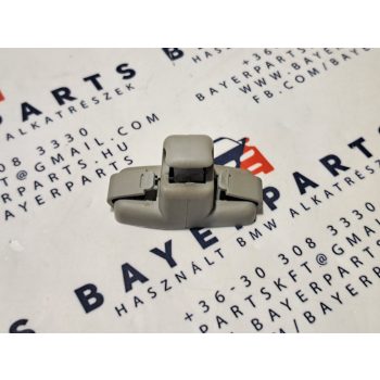 BMW E39 E38 E53 X5 szürke napellenző rögzítő tartó fül konzol tetőkárpit    BMW E39 E38 E53 X5 szürke napellenző rögzítő tartó fül konzol tetőkárpit