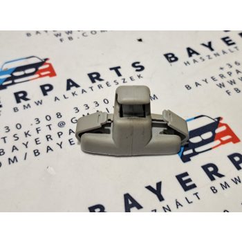 BMW E39 E38 E53 X5 szürke napellenző rögzítő tartó fül konzol tetőkárpit    BMW E39 E38 E53 X5 szürke napellenző rögzítő tartó fül konzol tetőkárpit