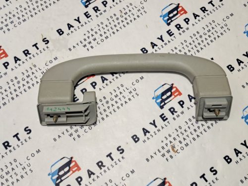 BMW E39 sedan touring jobb hátsó tetőkárpit szürke kapaszkodó