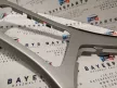 BMW E90 E91 sedan touring ezüst váltókeret váltó keret díszléc dekorléc dekor - ANGOL