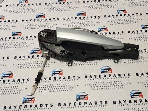 BMW E90 E91 jobb első komplett ezüst titansilber külső kilincs 