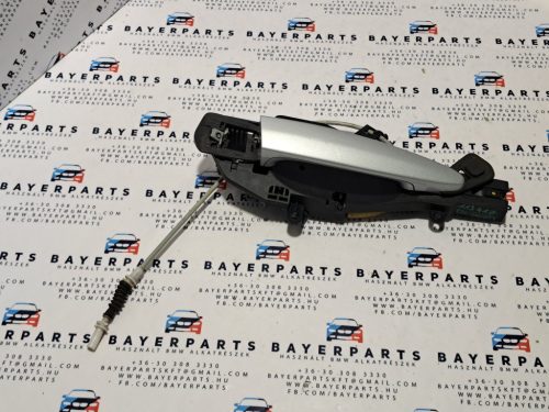 BMW E90 E91 jobb hátsó komplett ezüst titansilber külső kilincs 