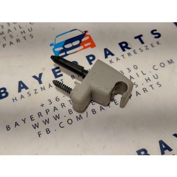 BMW E90 E91 E84 X1 sedan touring szürke napellenző rögzítő tartó fül konzol tetőkárpit   BMW E90 E91 E84 X1 sedan touring szürke napellenző rögzítő tartó fül konzol tetőkárpit