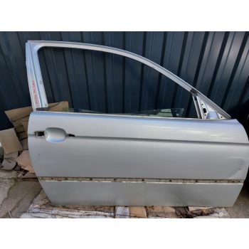 BMW E46 compact jobb ezüst titansilber titansilver ajtó - sérült   BMW E46 compact jobb ezüst titansilber titansilver ajtó - sérült