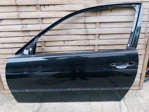  BMW E46 compact bal fekete ajtó - rozsdás
