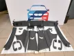 BMW E90 sedan fekete M komplett tetőkárpit szett