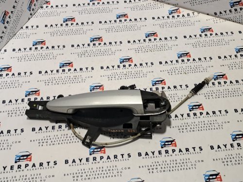 BMW E90 E91 jobb első komplett ezüst titansilber külső kilincs 