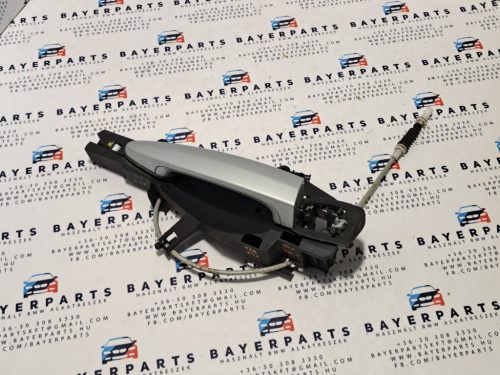 BMW E90 E91 jobb hátsó komplett ezüst titansilber külső kilincs 