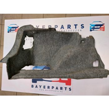 BMW E90 sedan szürke bal csomagtér csomagtartó kárpit oldalkárpit   BMW E90 sedan szürke bal csomagtér csomagtartó kárpit oldalkárpit