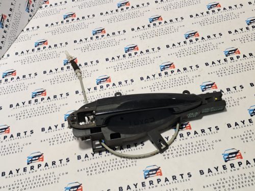 BMW E90 E91 bal hátsó komplett fekete black sapphire külső kilincs