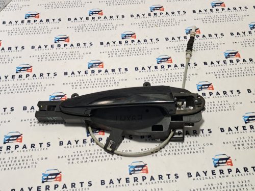 BMW E90 E91 jobb hátsó komplett fekete black sapphire külső kilincs