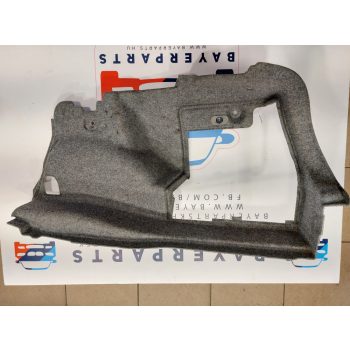 BMW E90 sedan szürke jobb csomagtér csomagtartó kárpit oldalkárpit   BMW E90 sedan szürke jobb csomagtér csomagtartó kárpit oldalkárpit