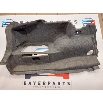 BMW E90 sedan szürke bal csomagtér csomagtartó kárpit oldalkárpit   BMW E90 sedan szürke bal csomagtér csomagtartó kárpit oldalkárpit