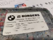 BMW E90 E91 csomagtér tároló szerszám tartó szerszámtartó rekesz fedél burkolat