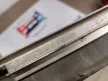 BMW E39 sedan fekete króm csíkos jobb hátsó lökhárító díszléc