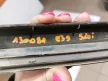 BMW E39 sedan fekete króm csíkos jobb hátsó lökhárító díszléc