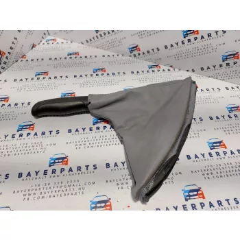 BMW E46 szürke bőr kézifék szoknya zsák markolat