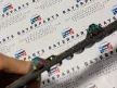 BMW E46 sedan touring kék stahlblau ablakmosó fúvóka spricni rács