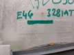 BMW E46 sedan touring jobb szürke B oszloptakaró oszlop takaró
