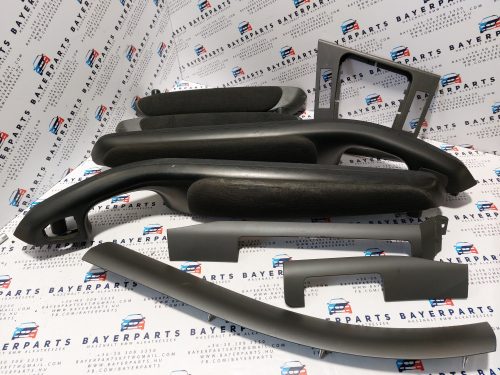 BMW E46 coupe grafit szürke műszerfal dekorléc dekor díszléc szett