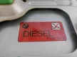 BMW E39 sedan touring szürke arktissilber tankajtó tank fedél
