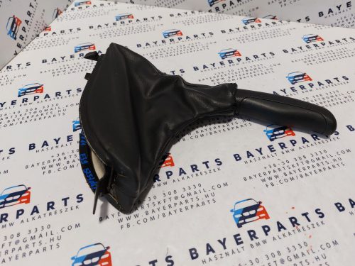 BMW E39 fekete bőr kézifék szoknya - hibákkal