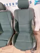 BMW E46 coupe zöld félbőr ülés ülésszett belső