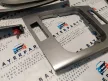 BMW E46 coupe ezüst műszerfal dekorléc dekor díszléc szett