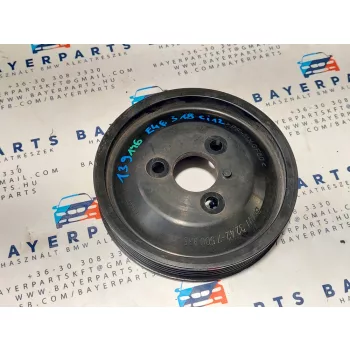   BMW E46 E87 E90 X3 X1 E60 316 318 320 N42 N40 N45 N46 szervó szíjtárcsa ékszíjtárcsa - hibás