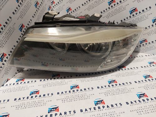 BMW E90 E91 LCI gyári Valeo jobbkormányos halogén bal első fényszóró lámpa