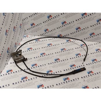 BMW E87  E90 E91 motorháztető nyitó kar beltér bowden ház fogantyú és bowden - ANGOL   BMW E87  E90 E91 motorháztető nyitó kar beltér bowden ház fogantyú és bowden - ANGOL