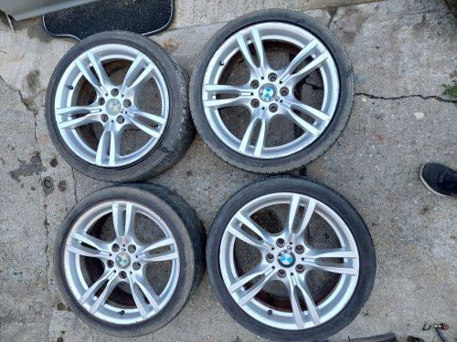 BMW F30 F32 stb 18" Style styling 400 gyári kétszéles M paket packet alufelni alu felni kerék szett