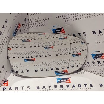 BMW E90 E91 E81 E82 E87 E88 LCI sedan touring jobb visszapillantó tükör lap tükörlap   BMW E90 E91 E81 E82 E87 E88 LCI sedan touring jobb visszapillantó tükör lap tükörlap