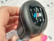 BMW E90 E91 E92 E93 E81 E82 E87 E88 új perforált bőr váltógomb 6 sebességes