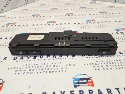 BMW E46 ASC ülésfűtés panel kapcsoló schaltzentrum