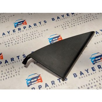 BMW E46 coupe jobb visszapillantó tükör belső fekete háromszög borítás burkolat   BMW E46 coupe jobb visszapillantó tükör belső fekete háromszög borítás burkolat