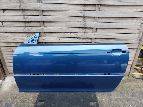 Bmw E46 coupe kék topasblau bal ajtó