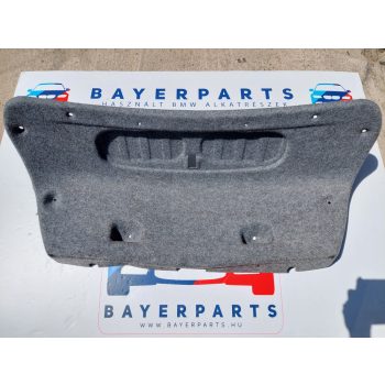 BMW E46 coupe szürke csomagtér csomagtartó ajtó kárpit burkolat   BMW E46 coupe szürke csomagtér csomagtartó ajtó kárpit burkolat