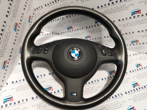 BMW E46 E39 X5 M kormány sportkormány bőrkormány multikormány bőr sport multi kormány