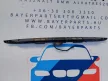 BMW E46 touring fekete csomagtér csomagtartó nyitó rendszám tábla világítás - hibás