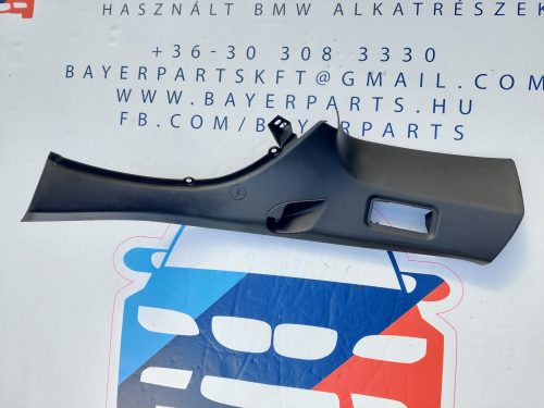 BMW E46 touring jobb hátsó fekete D oszloptakaró oszlop takaró