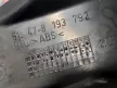 BMW E46 sedan touring fekete jobb hátsó küszöb takaró küszöbtakaró borítás