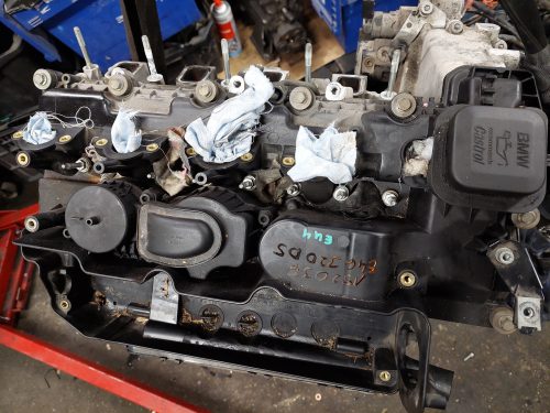 BMW E46 320d 150le 204D4 M47TUD20 M47 EURO4 diesel motor fűzötten