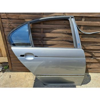 BMW E46 sedan szükre silbergrau jobb hátsó ajtó  BMW E46 sedan szükre silbergrau jobb hátsó ajtó
