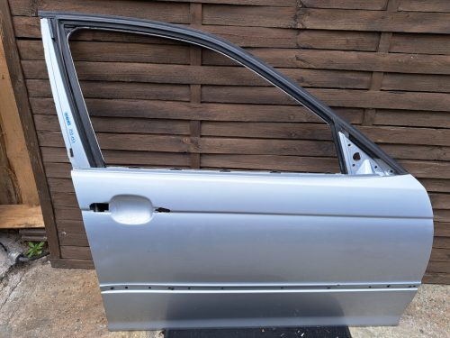 BMW E46 sedan touring ezüst titansilber titansilver jobb első ajtó